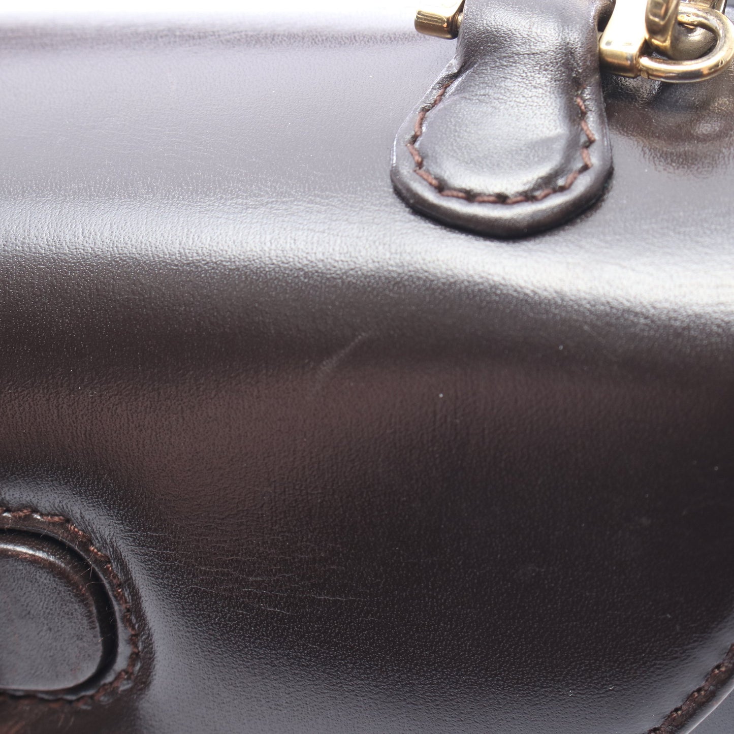 バンブー 2WAY ハンドバッグ レザー ブラック グッチ バッグ GUCCI