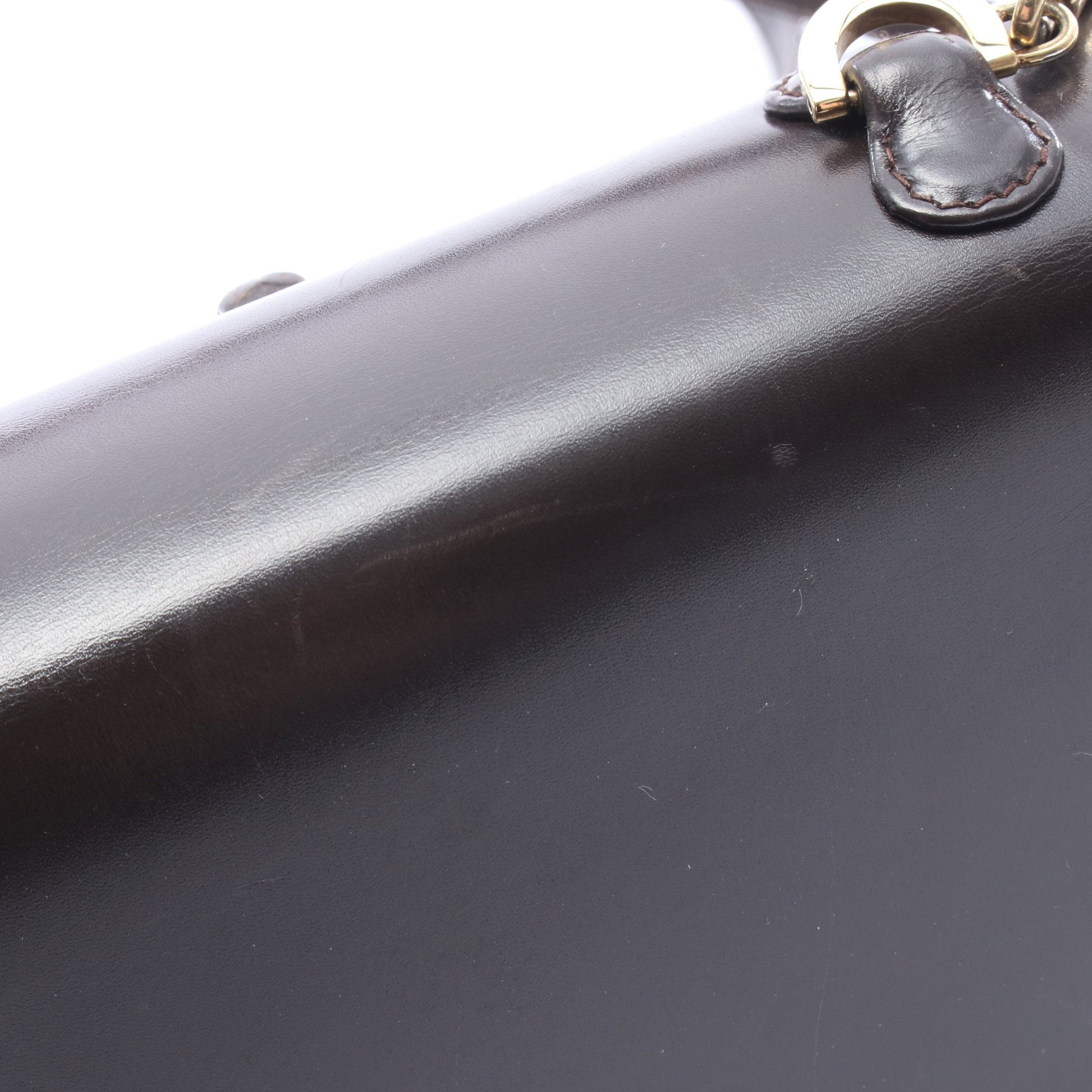 バンブー 2WAY ハンドバッグ レザー ブラック グッチ バッグ GUCCI