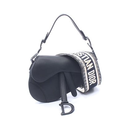 SADDLE サドル ミニ ハンドバッグ レザー ブラック クリスチャンディオール バッグ Christian Dior