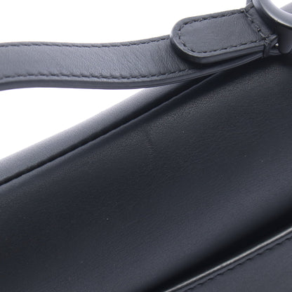 SADDLE サドル ミニ ハンドバッグ レザー ブラック クリスチャンディオール バッグ Christian Dior