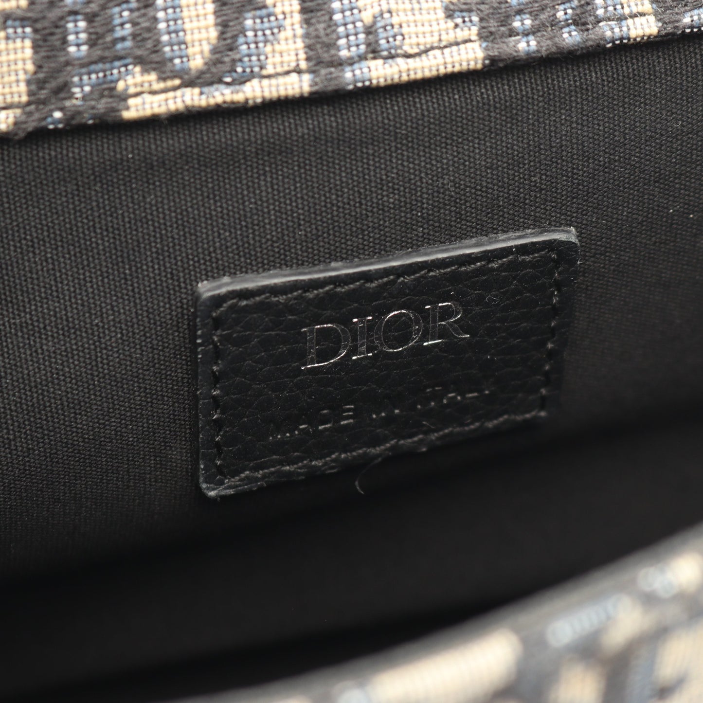 GALLOP ギャロップ ミニ オブリーク ショルダーバッグ キャンバス レザー アイボリー ネイビー クリスチャンディオール バッグ Christian Dior