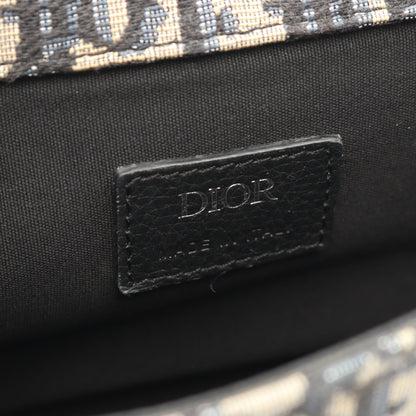 GALLOP ギャロップ ミニ オブリーク ショルダーバッグ キャンバス レザー アイボリー ネイビー クリスチャンディオール バッグ Christian Dior