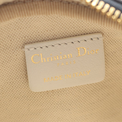 VIBE ヴァイブ ミニ ボウリングバッグ 2WAY ハンドバッグ レザー ブラック ホワイト クリスチャンディオール バッグ Christian Dior