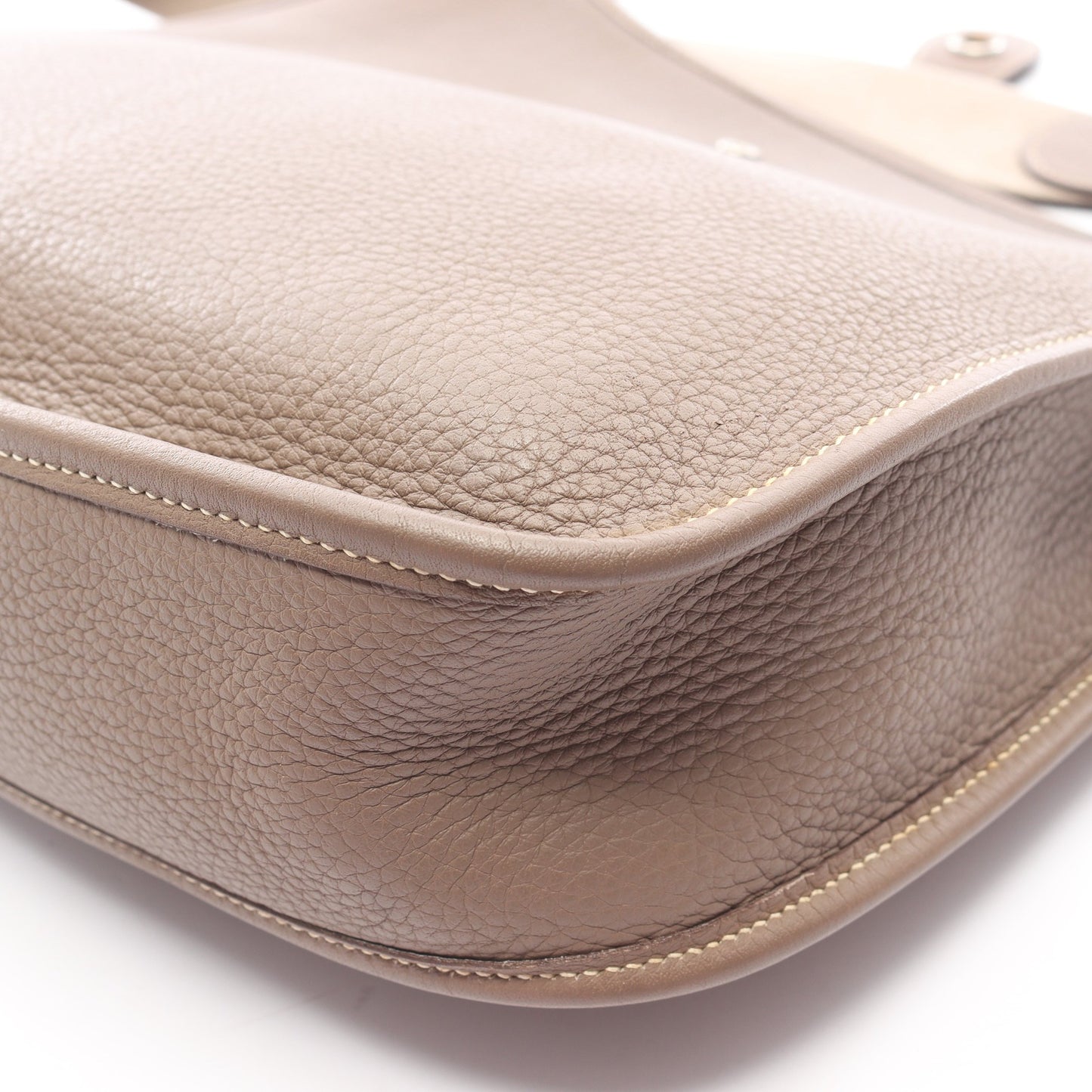 エヴリン 1 アン PM ショルダーバッグ トリヨンクレマンス グレーブラウン シルバー金具 □K刻印 エルメス バッグ HERMES