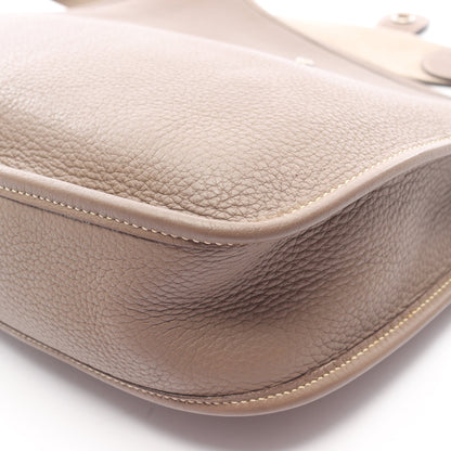 エヴリン 1 アン PM ショルダーバッグ トリヨンクレマンス グレーブラウン シルバー金具 □K刻印 エルメス バッグ HERMES