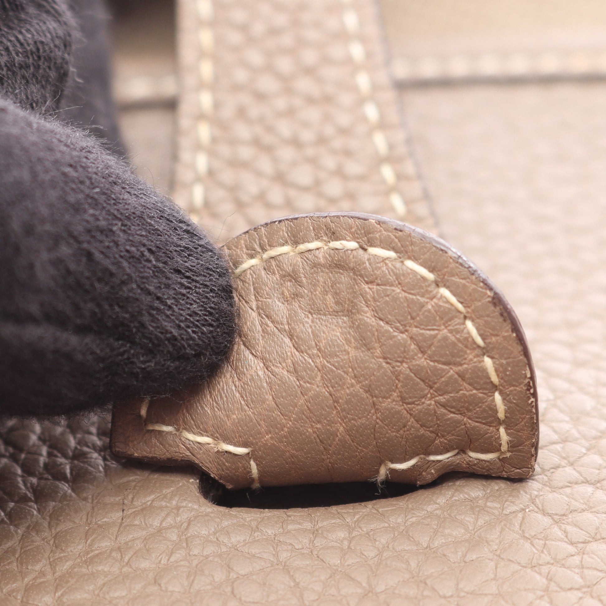 エヴリン 1 アン PM ショルダーバッグ トリヨンクレマンス グレーブラウン シルバー金具 □K刻印 エルメス バッグ HERMES