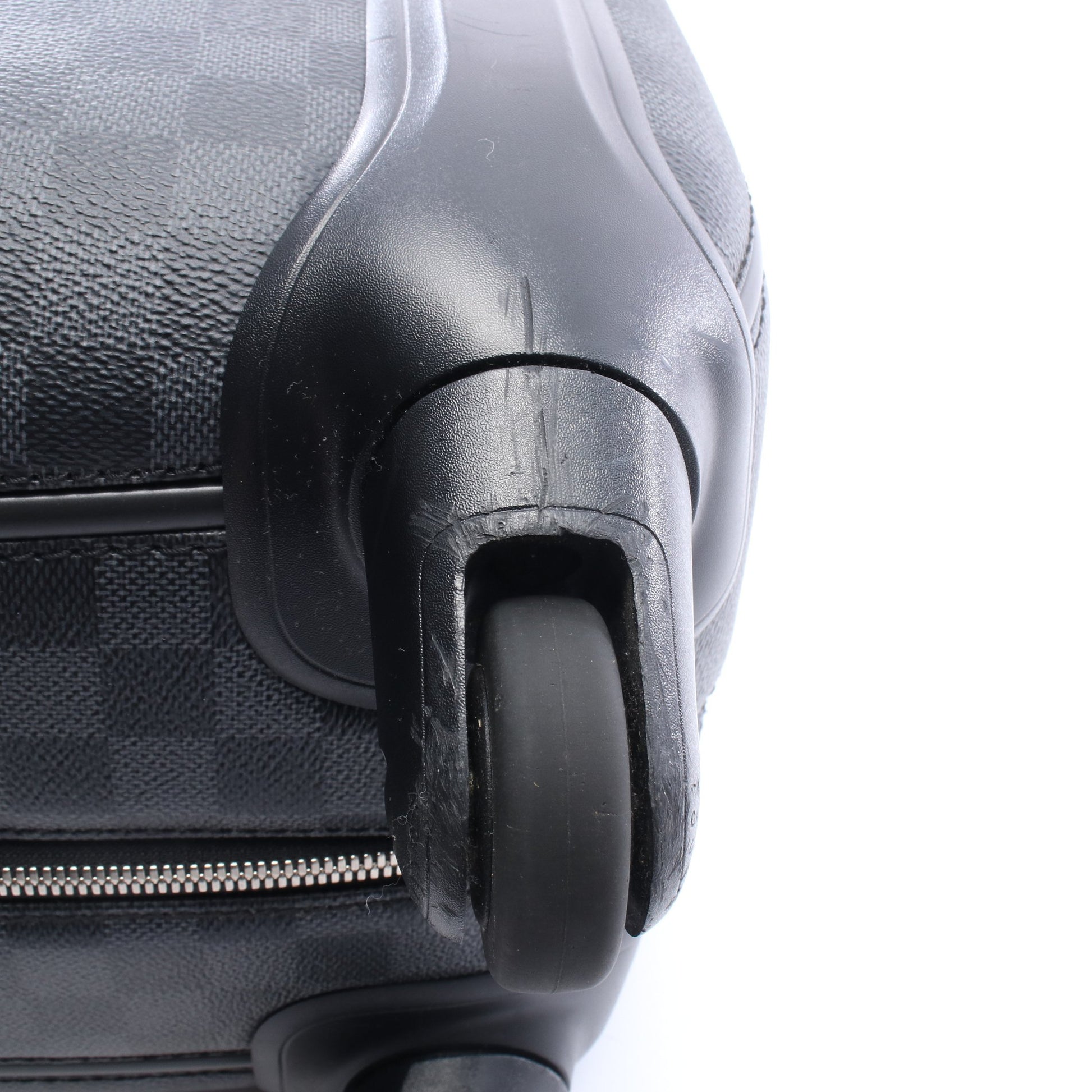 ゼフィール55 ダミエグラフィット キャリーケース スーツケース PVC レザー ブラック ルイヴィトン バッグ LOUIS VUITTON