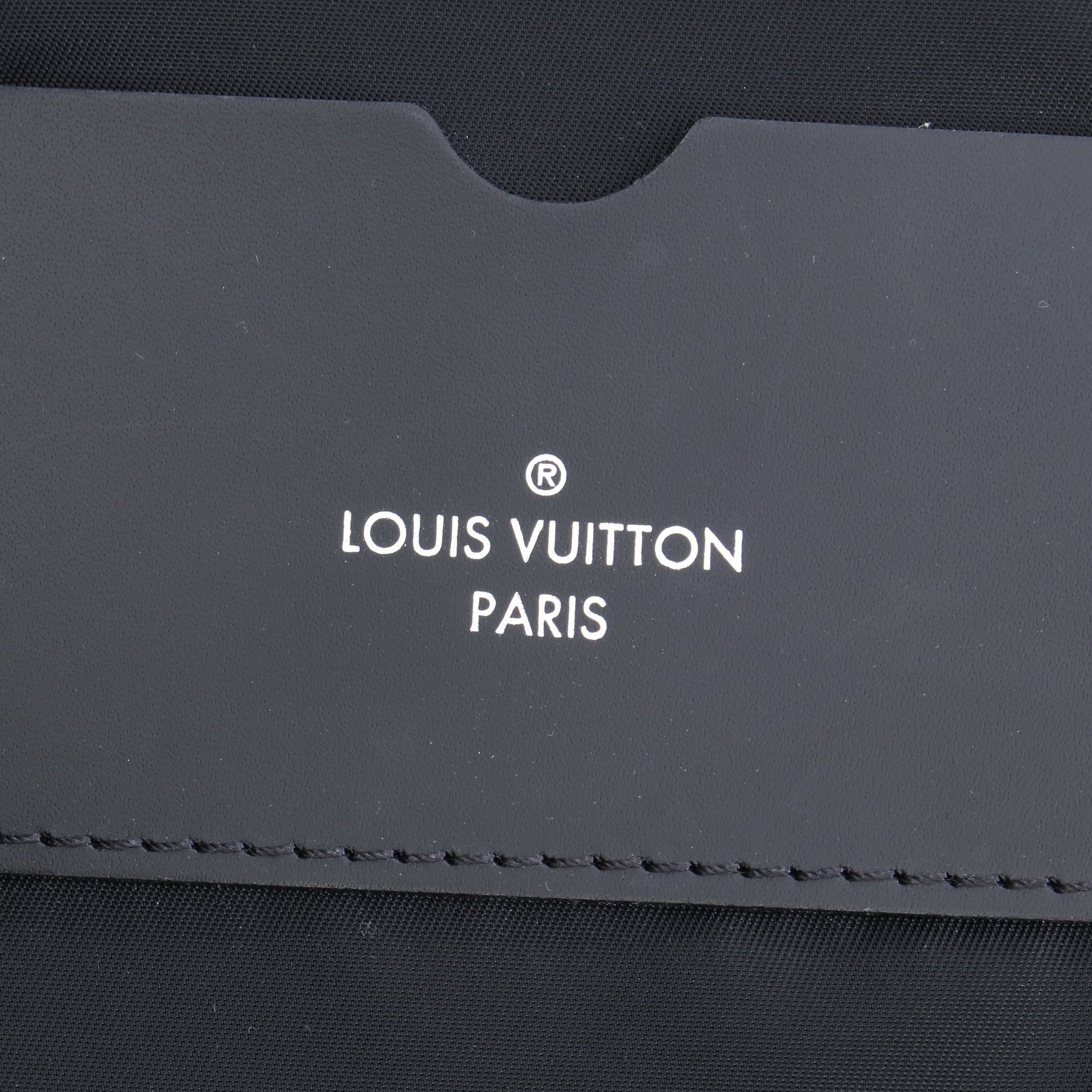 ゼフィール55 ダミエグラフィット キャリーケース スーツケース PVC レザー ブラック ルイヴィトン バッグ LOUIS VUITTON