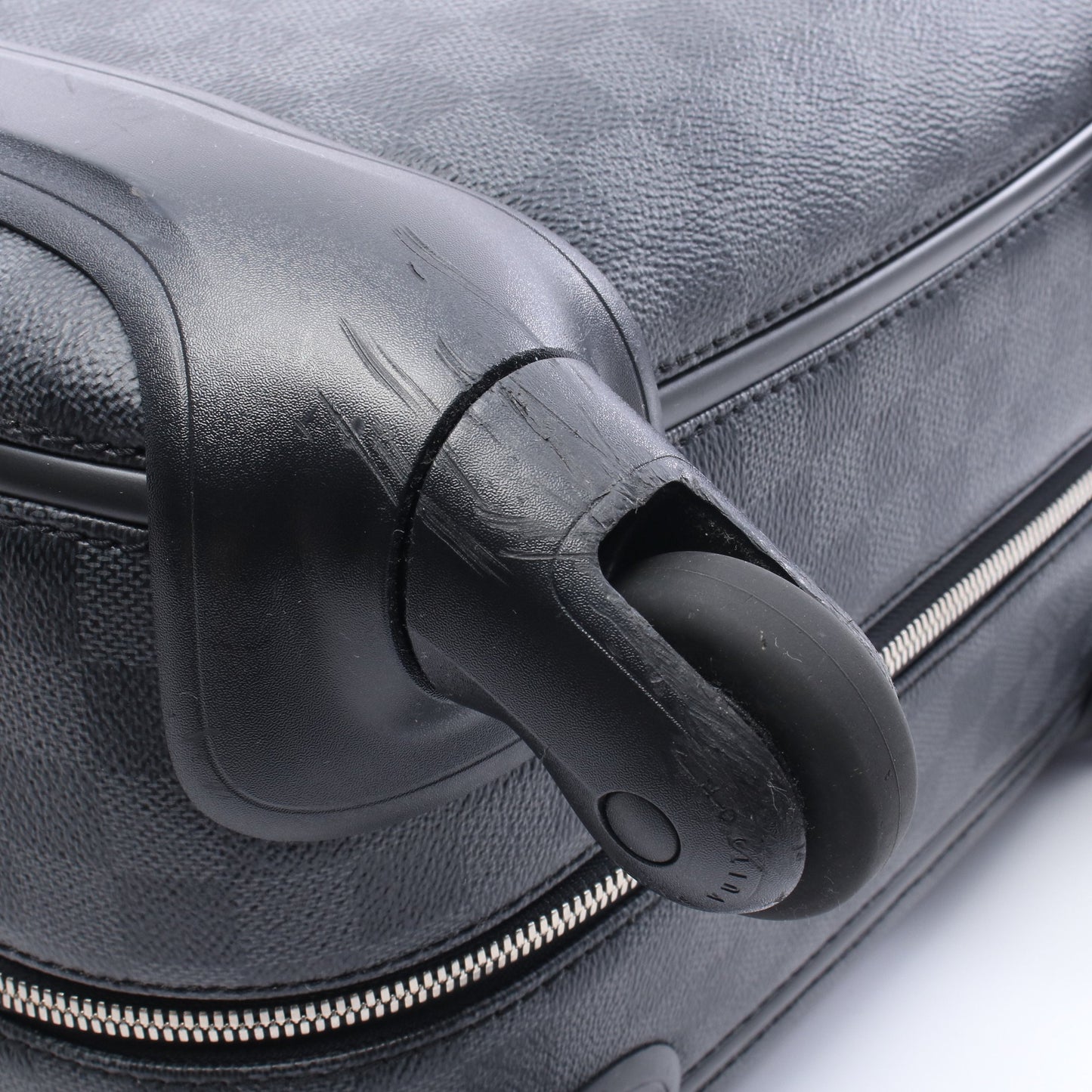 ゼフィール55 ダミエグラフィット キャリーケース スーツケース PVC レザー ブラック ルイヴィトン バッグ LOUIS VUITTON