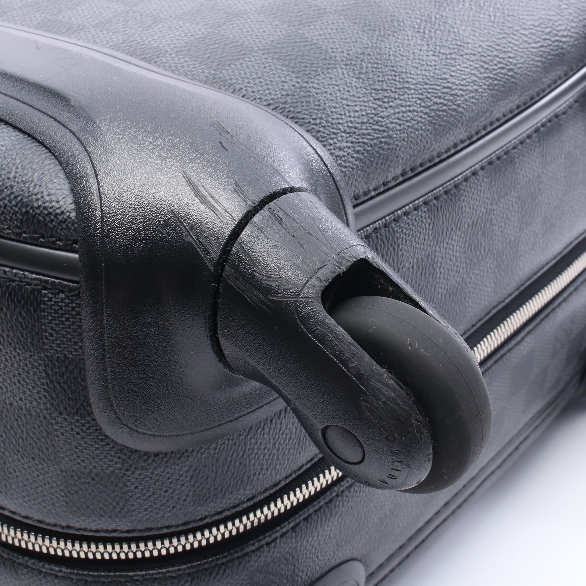 ゼフィール55 ダミエグラフィット キャリーケース スーツケース PVC レザー ブラック ルイヴィトン バッグ LOUIS VUITTON
