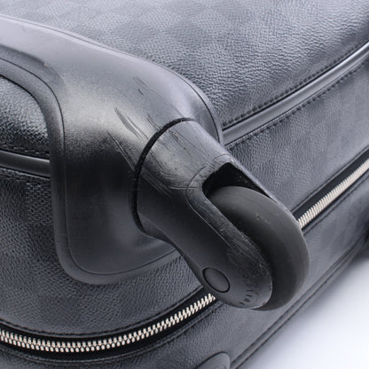ゼフィール55 ダミエグラフィット キャリーケース スーツケース PVC レザー ブラック ルイヴィトン バッグ LOUIS VUITTON