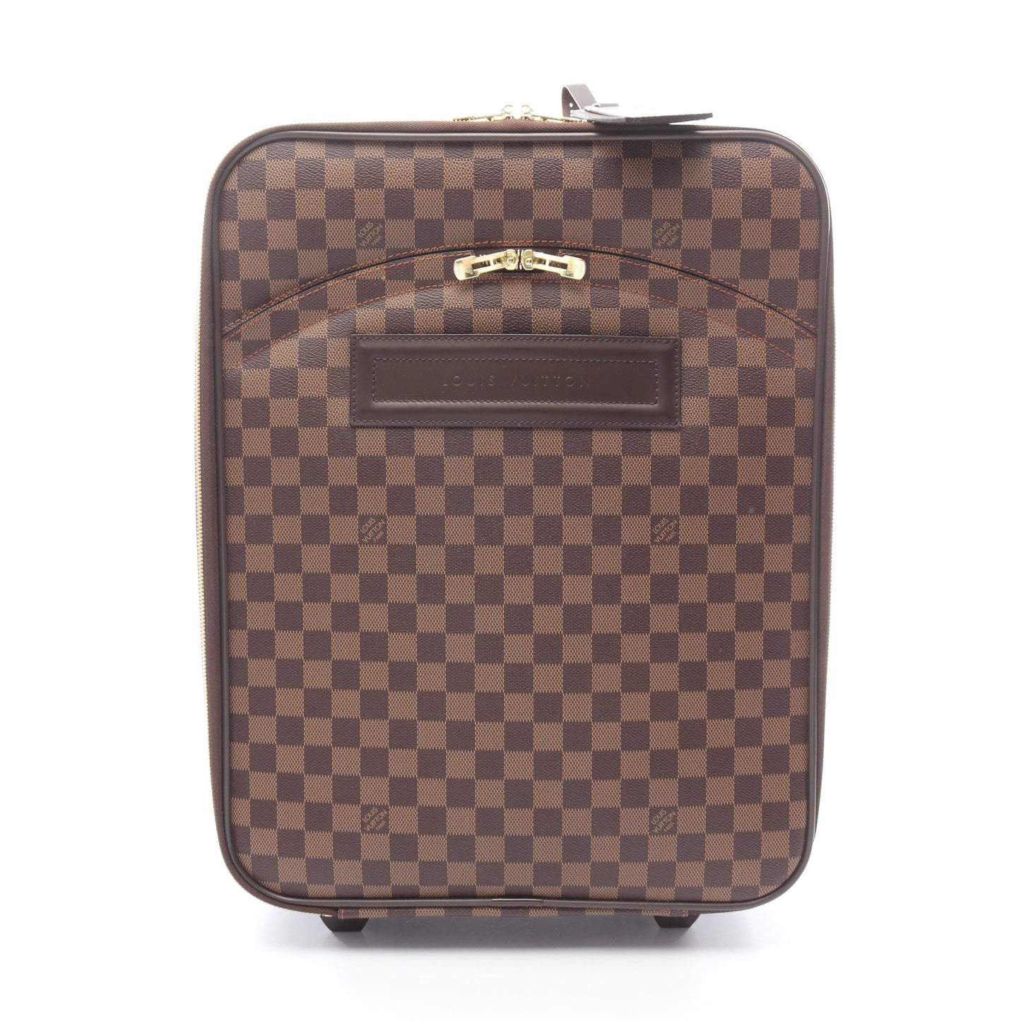 ぺガス45 ダミエエベヌ キャリーケース スーツケース PVC レザー ブラウン ルイヴィトン バッグ LOUIS VUITTON