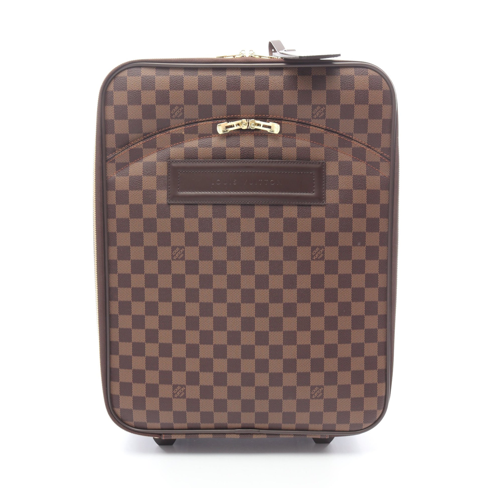 ぺガス45 ダミエエベヌ キャリーケース スーツケース PVC レザー ブラウン ルイヴィトン バッグ LOUIS VUITTON