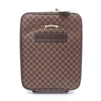 ぺガス45 ダミエエベヌ キャリーケース スーツケース PVC レザー ブラウン ルイヴィトン バッグ LOUIS VUITTON