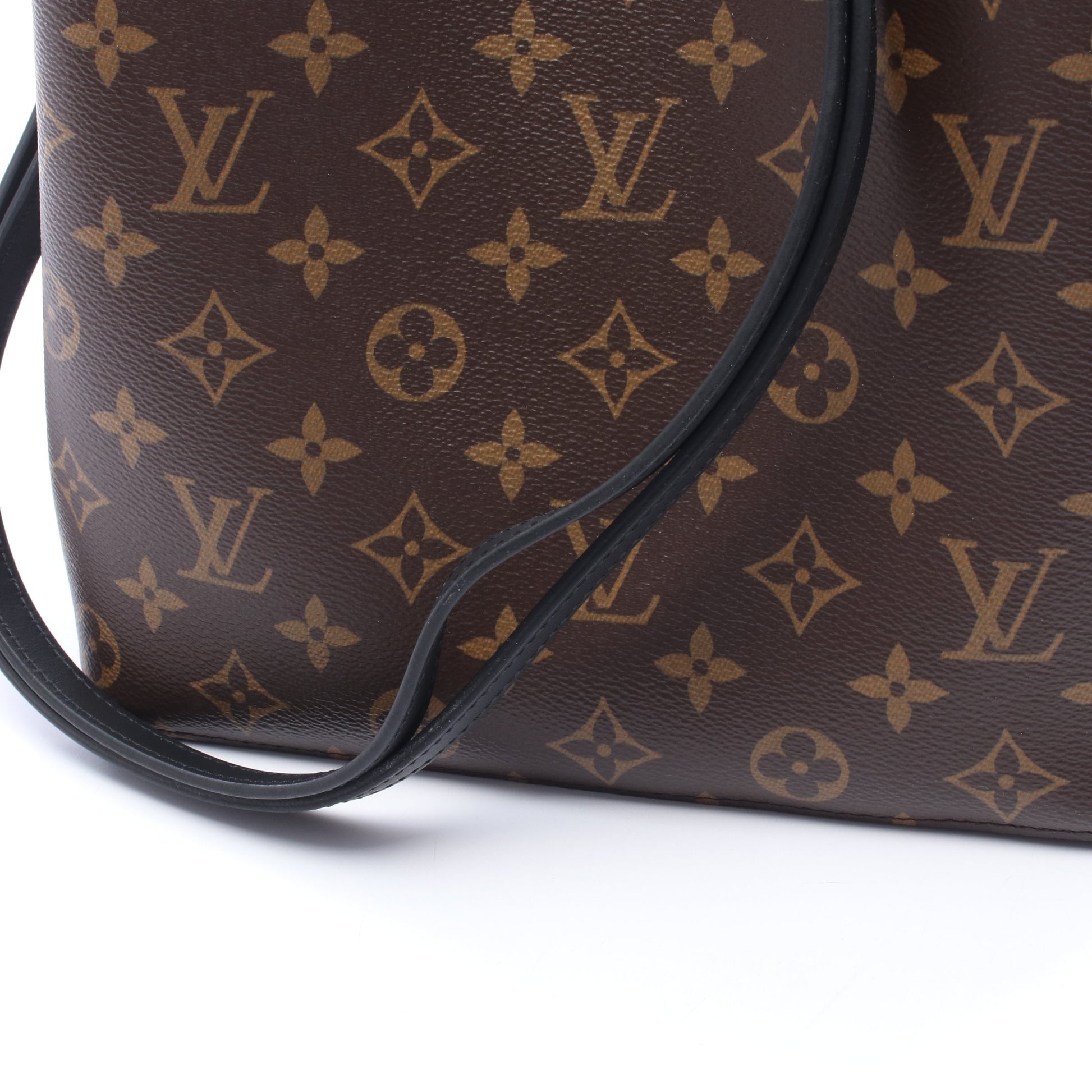 ネオノエ モノグラム ノワール ショルダーバッグ PVC レザー ブラウン ブラック ルイヴィトン バッグ LOUIS VUITTON