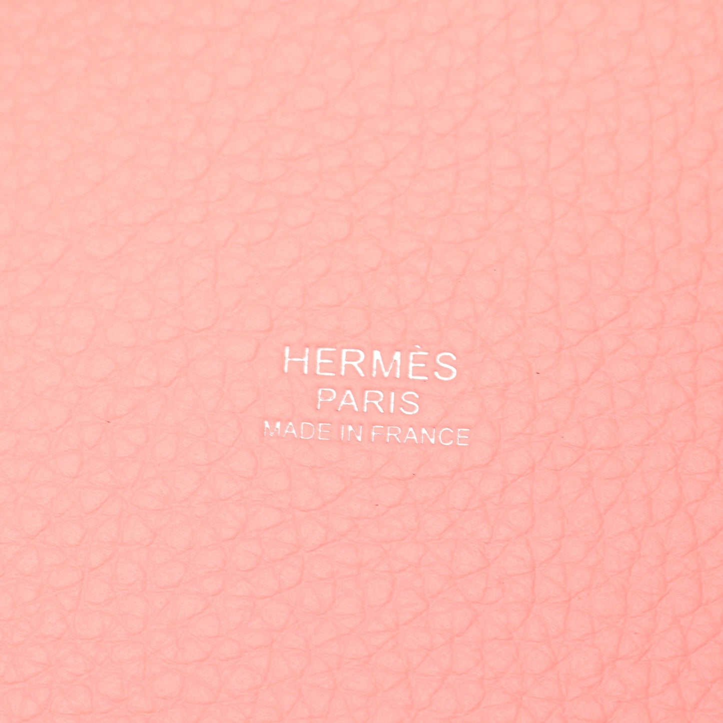 ピコタンロックPM ローズサクラ ハンドバッグ トリヨンクレマンス ライトピンク シルバー金具 B刻印 エルメス バッグ HERMES