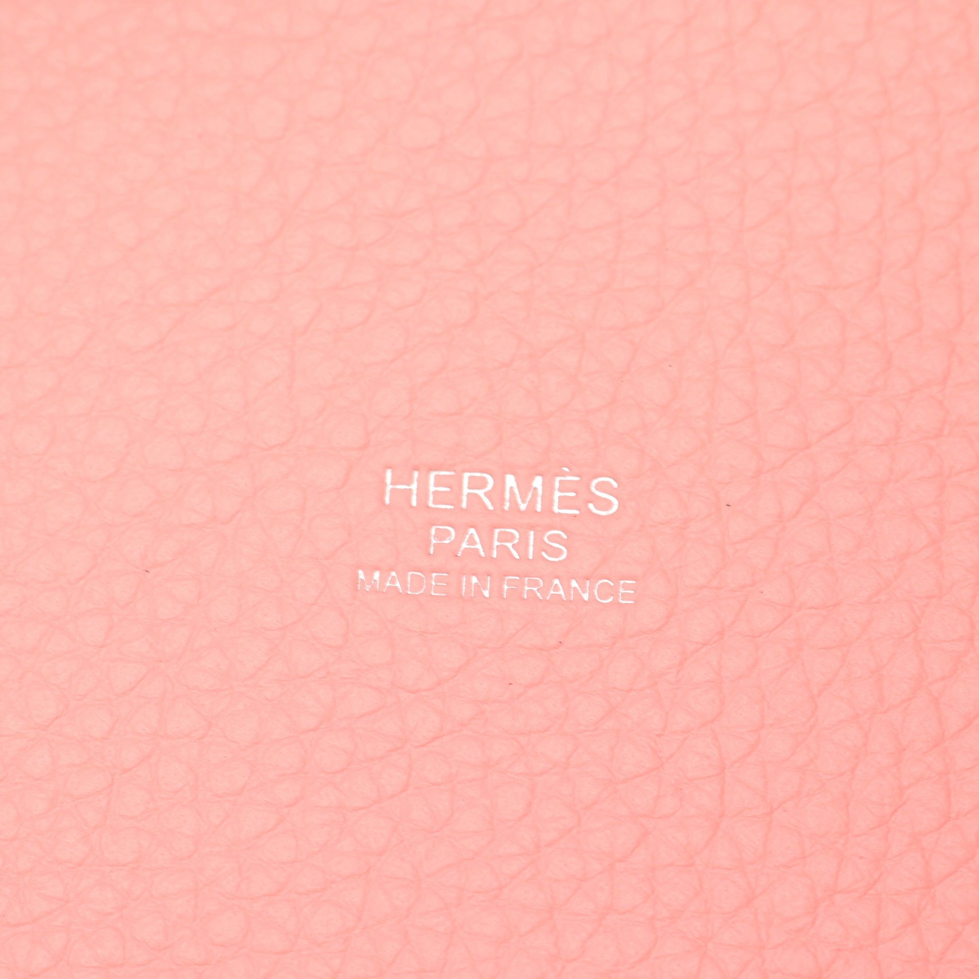 ピコタンロックPM ローズサクラ ハンドバッグ トリヨンクレマンス ライトピンク シルバー金具 B刻印 エルメス バッグ HERMES