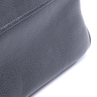 VITELLO PHENIX ショルダーバッグ レザー ブラック プラダ バッグ PRADA
