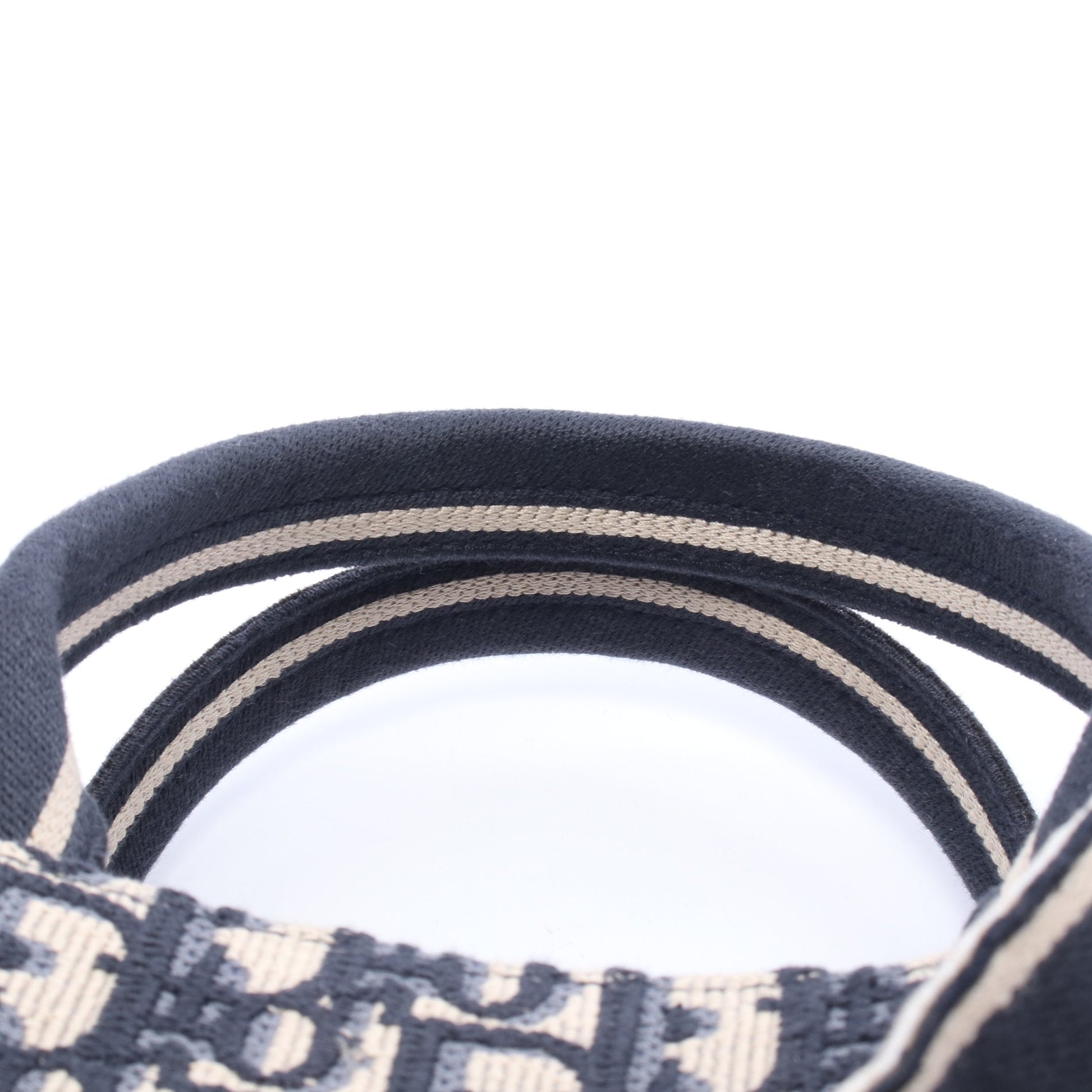 BOOK TOTE ブックトート スモール オブリーク 2WAY ハンドバッグ トートバッグ キャンバス レザー ネイビー ベージュ クリスチャンディオール バッグ Christian Dior