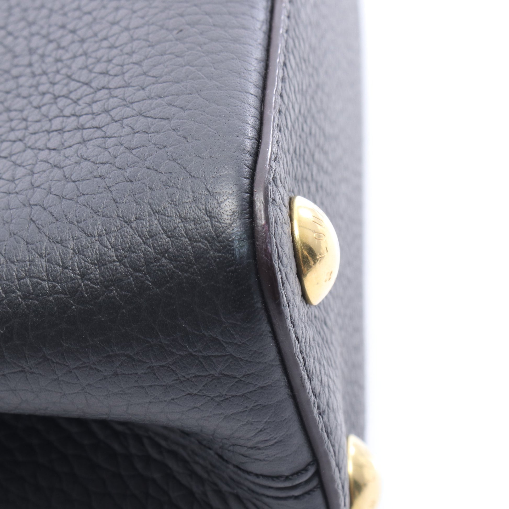 カプシーヌBB ノワール 2WAY ハンドバッグ レザー ブラック ルイヴィトン バッグ LOUIS VUITTON