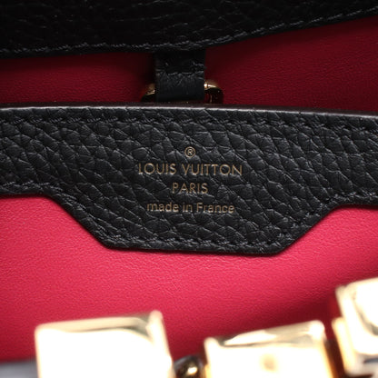 カプシーヌBB ノワール 2WAY ハンドバッグ レザー ブラック ルイヴィトン バッグ LOUIS VUITTON