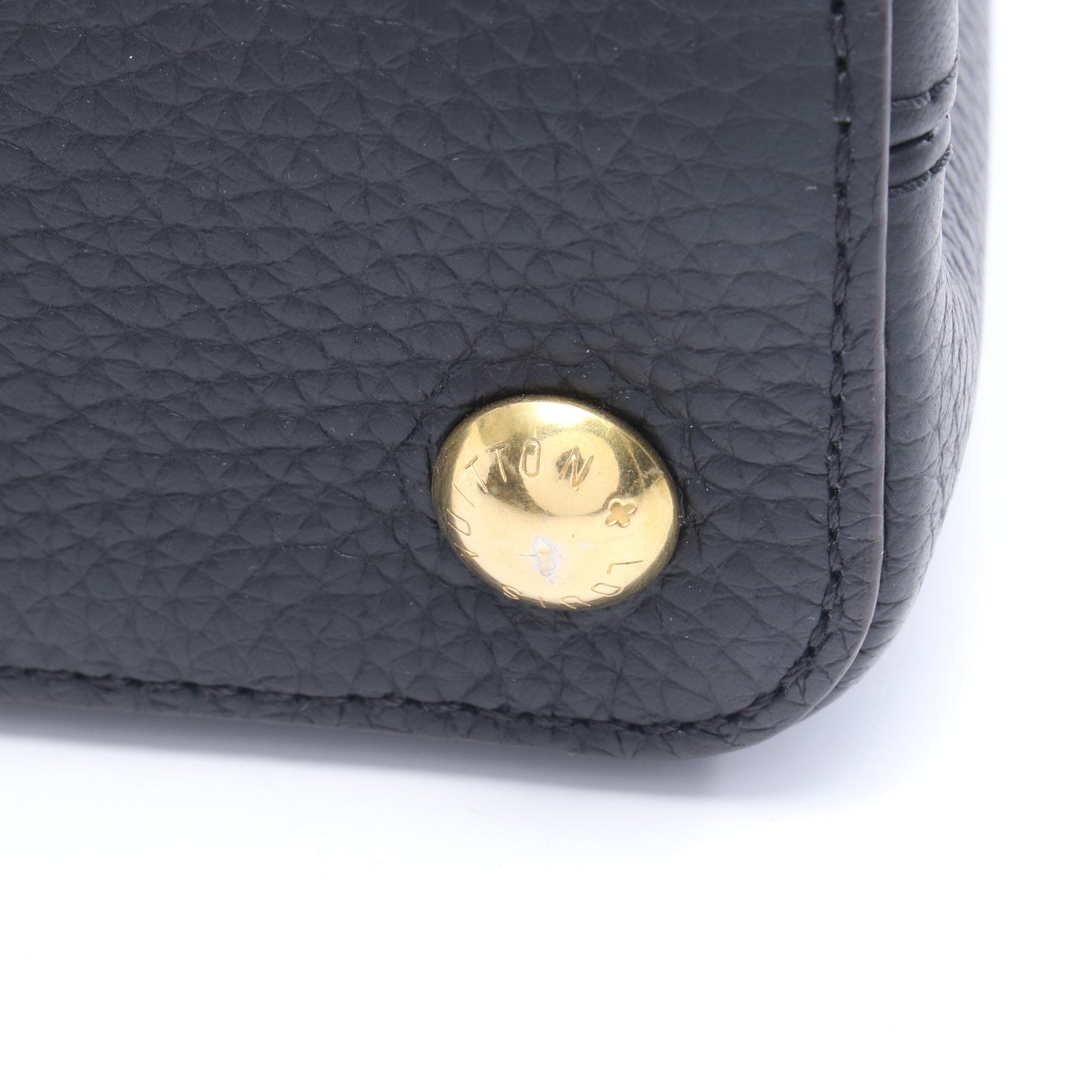 カプシーヌBB ノワール 2WAY ハンドバッグ レザー ブラック ルイヴィトン バッグ LOUIS VUITTON