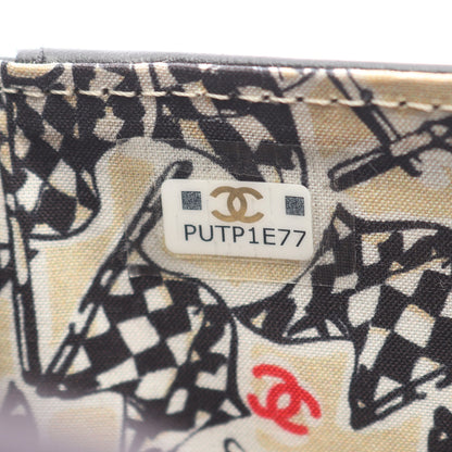マトラッセ 三つ折り財布 キャビアスキン ブラック ゴールド金具 シャネル 財布・小物 CHANEL
