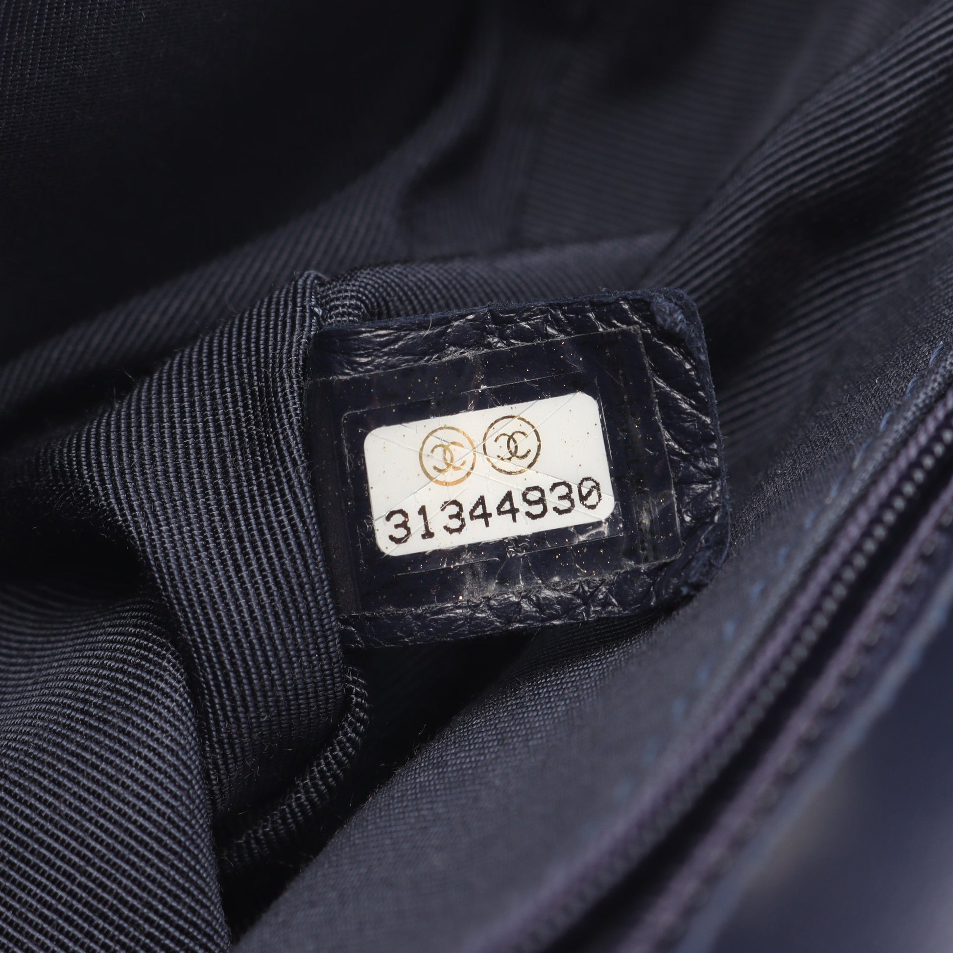 19 ディズヌフ マトラッセ コンビ金具 2WAY チェーンショルダーバッグ ラムスキン ネイビー シャネル バッグ CHANEL