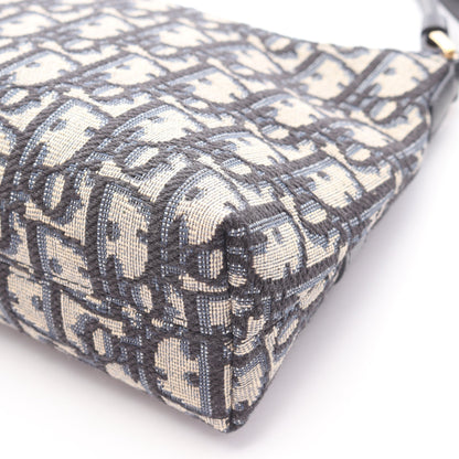 30 Montaigne Cigale オブリーク ハンドバッグ キャンバス レザー ベージュ ネイビー クリスチャンディオール バッグ Christian Dior
