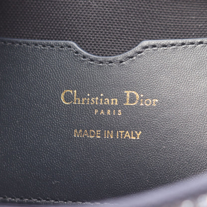 30 Montaigne Cigale オブリーク ハンドバッグ キャンバス レザー ベージュ ネイビー クリスチャンディオール バッグ Christian Dior