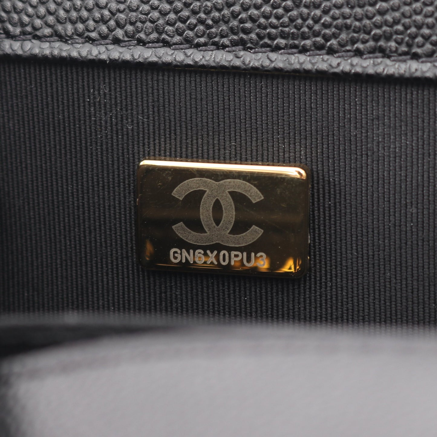 ボーイシャネル チェーンショルダーバッグ キャビアスキン ブラック ゴールド金具 シャネル バッグ CHANEL