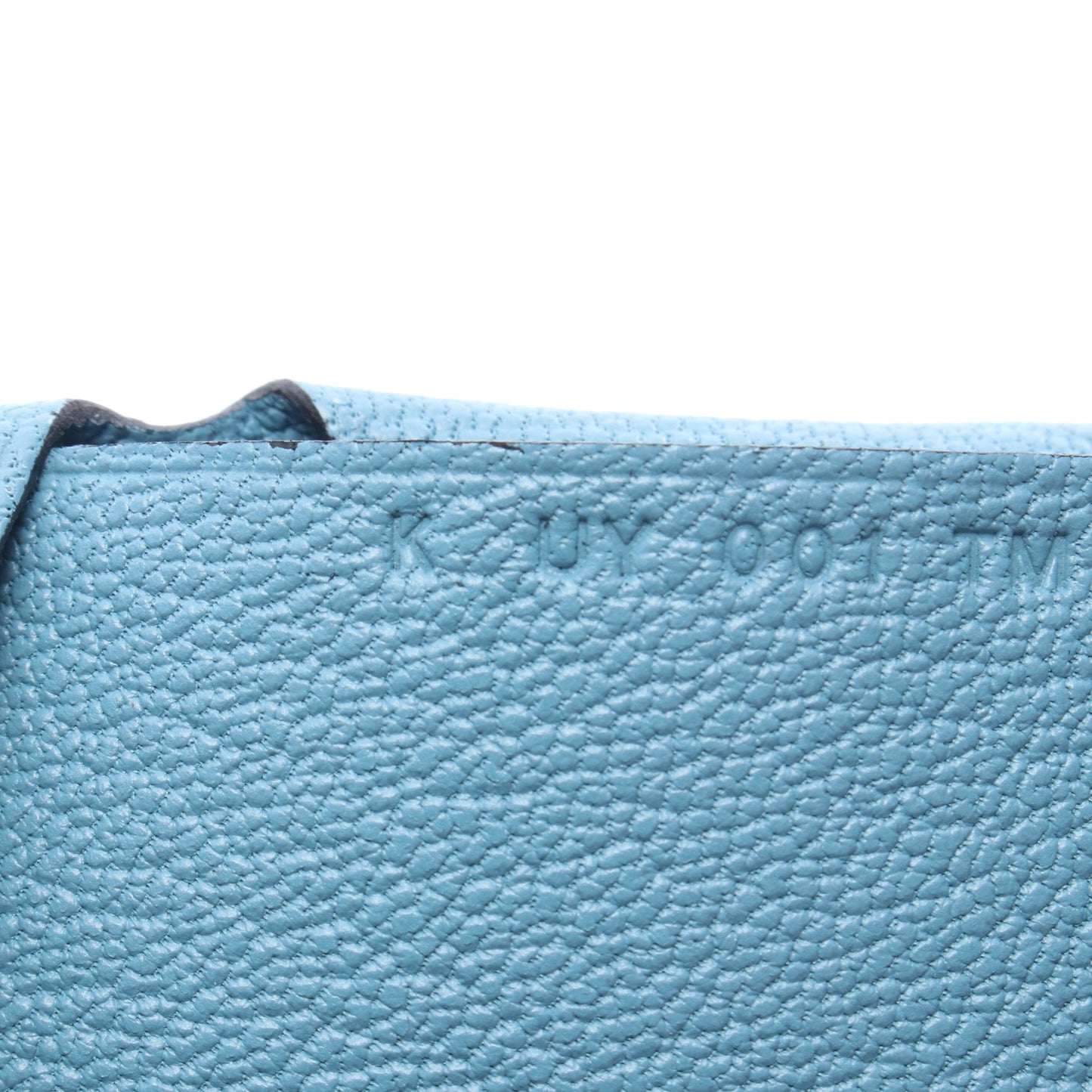 カルヴィデュオ ニューブルージーン コインケース シェーブル ブルー シルバー金具 K刻印 エルメス 財布・小物 HERMES