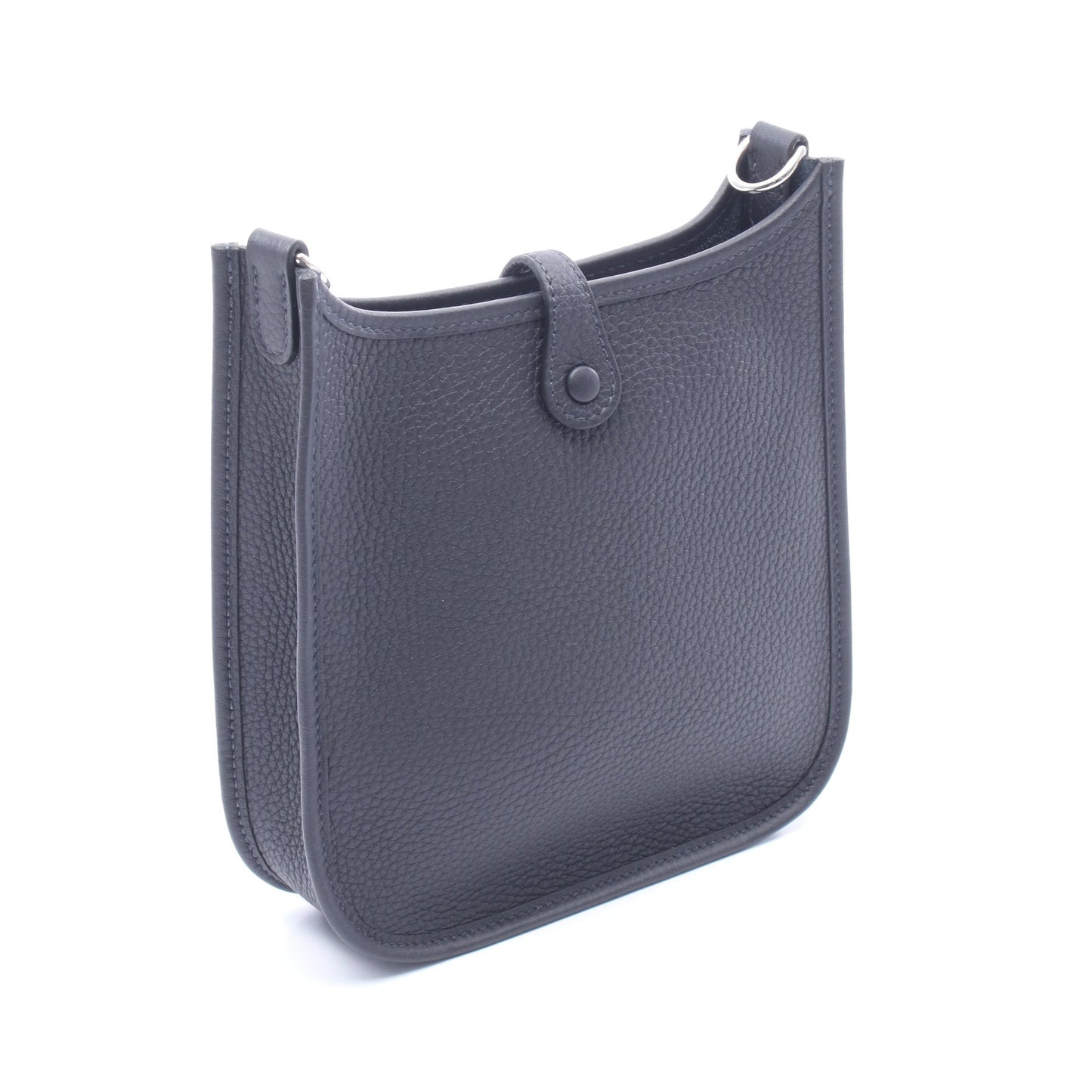 エヴリンTPM キャバン ショルダーバッグ トリヨンクレマンス ダークネイビー シルバー金具 K刻印 エルメス バッグ HERMES