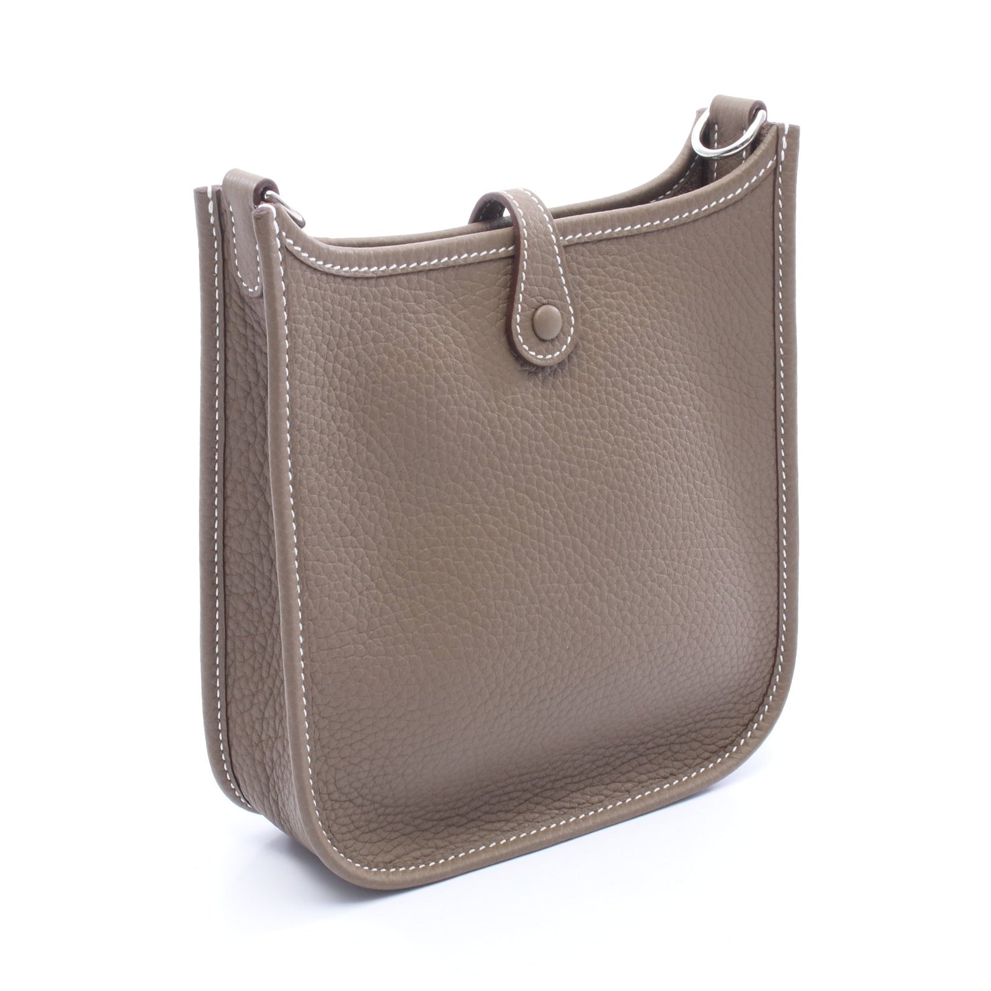 エヴリンTPM エトゥープ ショルダーバッグ トリヨンクレマンス グレーブラウン シルバー金具 K刻印 エルメス バッグ HERMES