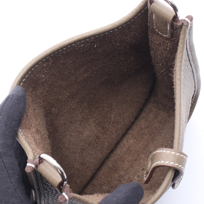 エヴリンTPM エトゥープ ショルダーバッグ トリヨンクレマンス グレーブラウン シルバー金具 K刻印 エルメス バッグ HERMES