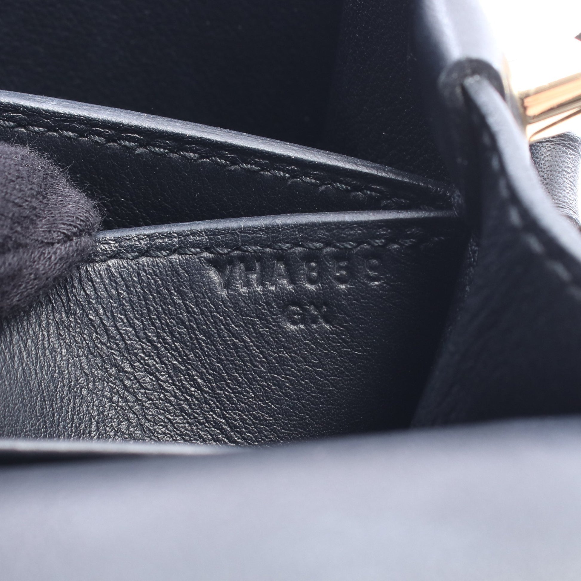 ロウリス ミニ ショルダーバッグ ヴォースイフト ブラック ゴールド金具 Y刻印 エルメス バッグ HERMES