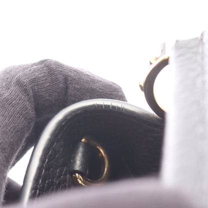 カプシーヌMINI 2WAY ハンドバッグ トリヨンレザー ブラック ルイヴィトン バッグ LOUIS VUITTON