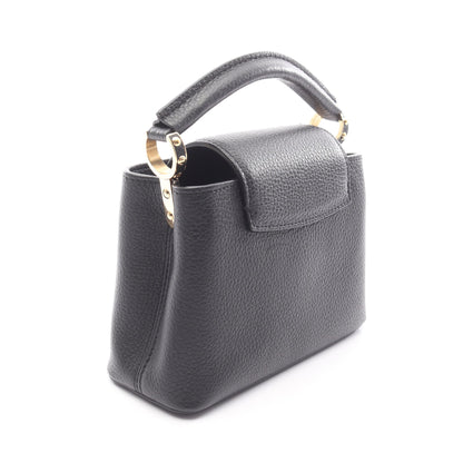 カプシーヌMINI 2WAY ハンドバッグ トリヨンレザー ブラック ルイヴィトン バッグ LOUIS VUITTON