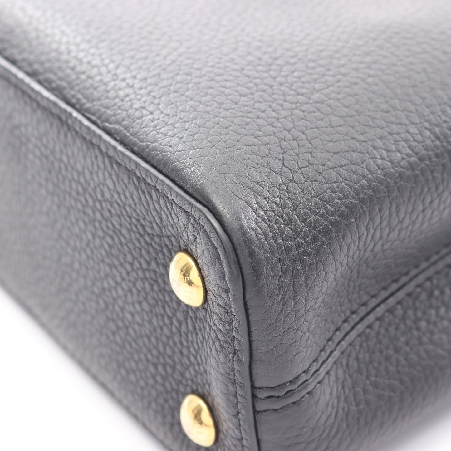 カプシーヌMINI 2WAY ハンドバッグ トリヨンレザー ブラック ルイヴィトン バッグ LOUIS VUITTON