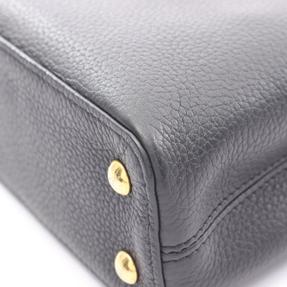 カプシーヌMINI 2WAY ハンドバッグ トリヨンレザー ブラック ルイヴィトン バッグ LOUIS VUITTON