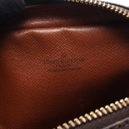 ミニアマゾン モノグラム ショルダーバッグ PVC レザー ブラウン ルイヴィトン バッグ LOUIS VUITTON
