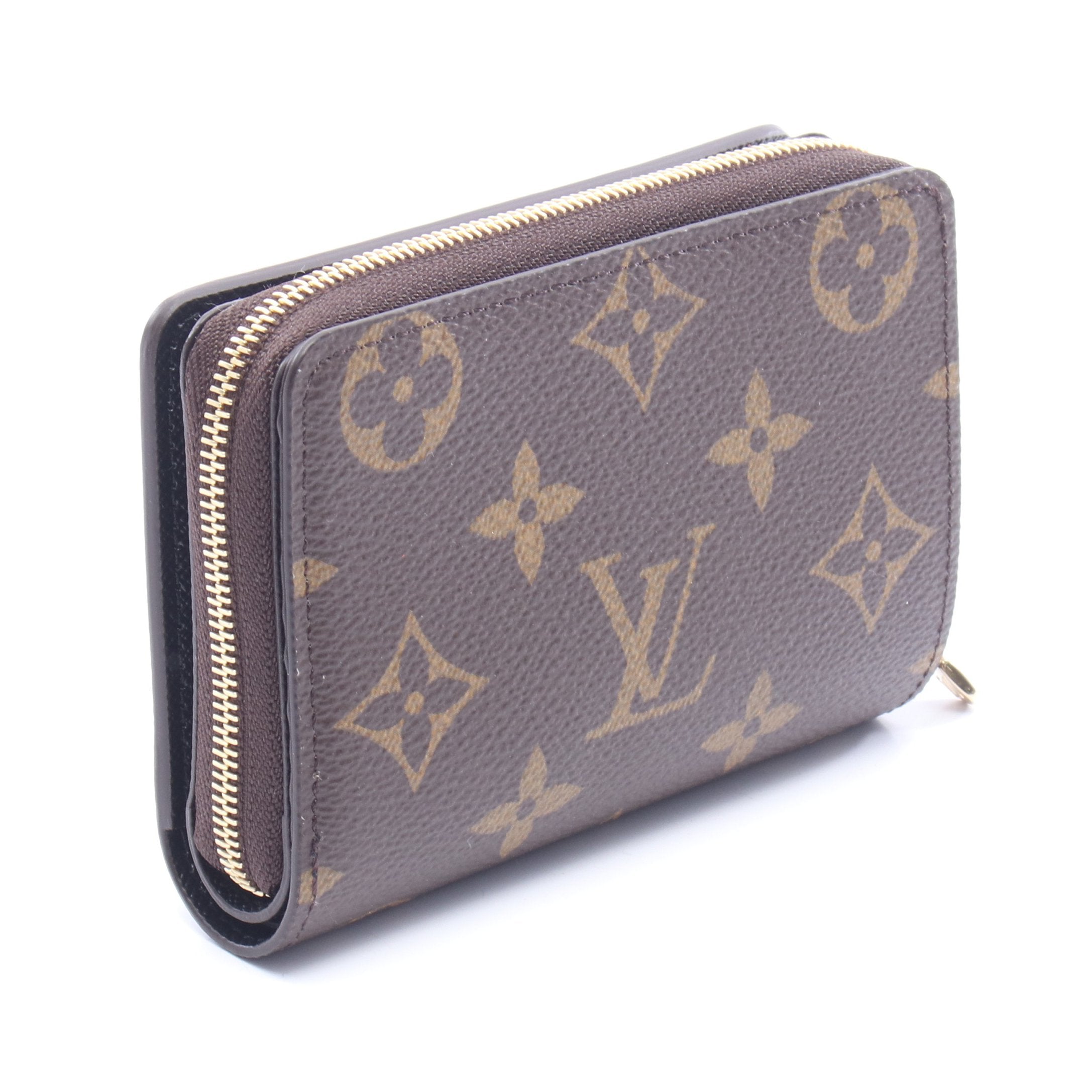 LOUIS VUITTON ポルトフォイユルー 財布 モノグラムリバース ポルトフォイユ ルー モノグラムリバース 二つ折り財布 PVC レザー