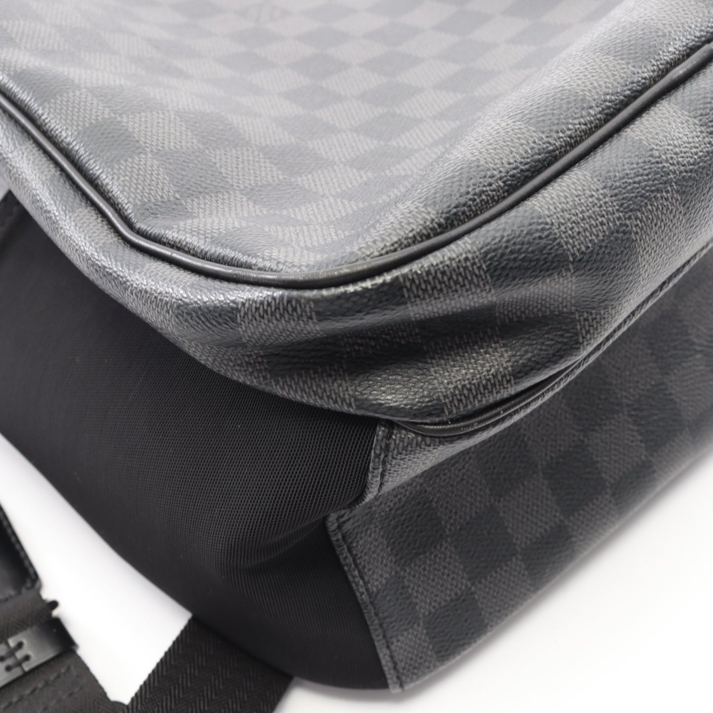 ミカエル ダミエグラフィット バックパック リュックサック PVC レザー ブラック ルイヴィトン バッグ LOUIS VUITTON