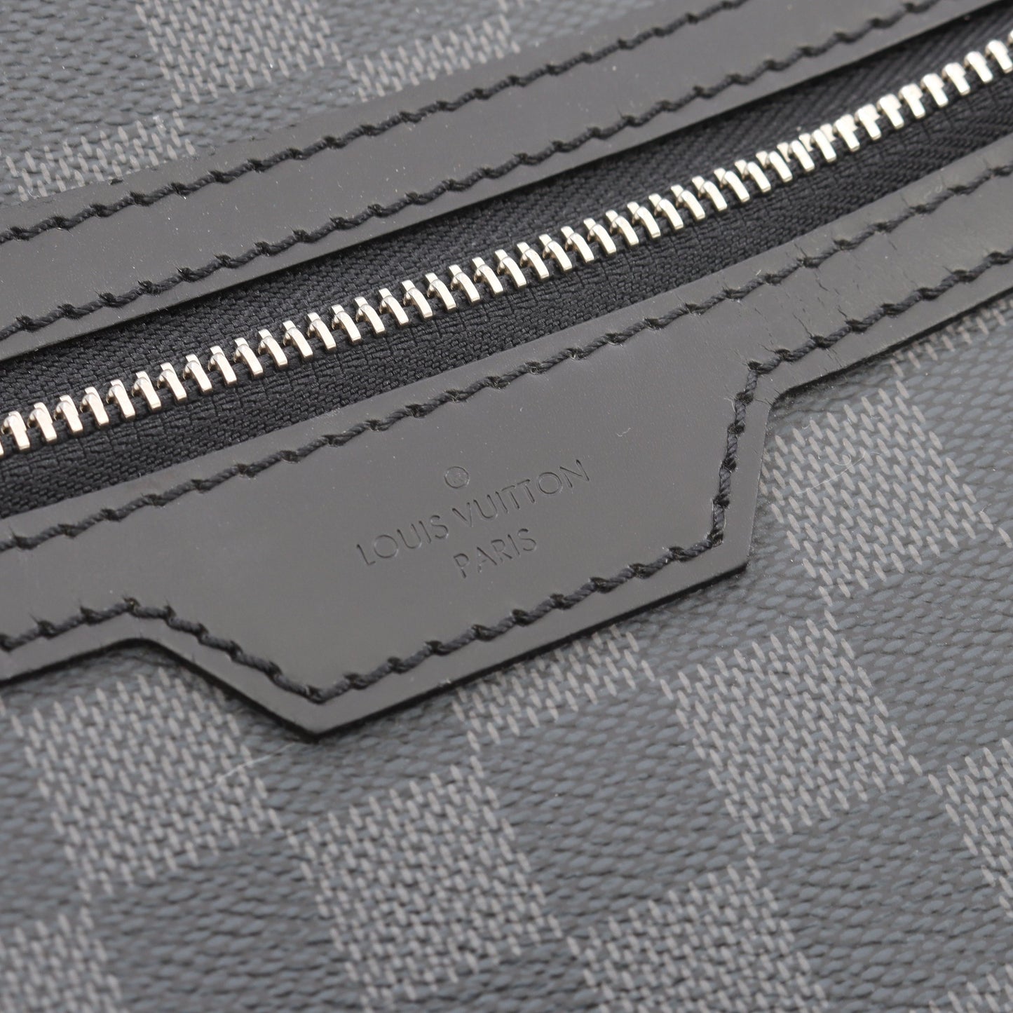 ミカエル ダミエグラフィット バックパック リュックサック PVC レザー ブラック ルイヴィトン バッグ LOUIS VUITTON