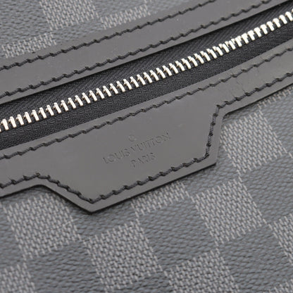 ミカエル ダミエグラフィット バックパック リュックサック PVC レザー ブラック ルイヴィトン バッグ LOUIS VUITTON