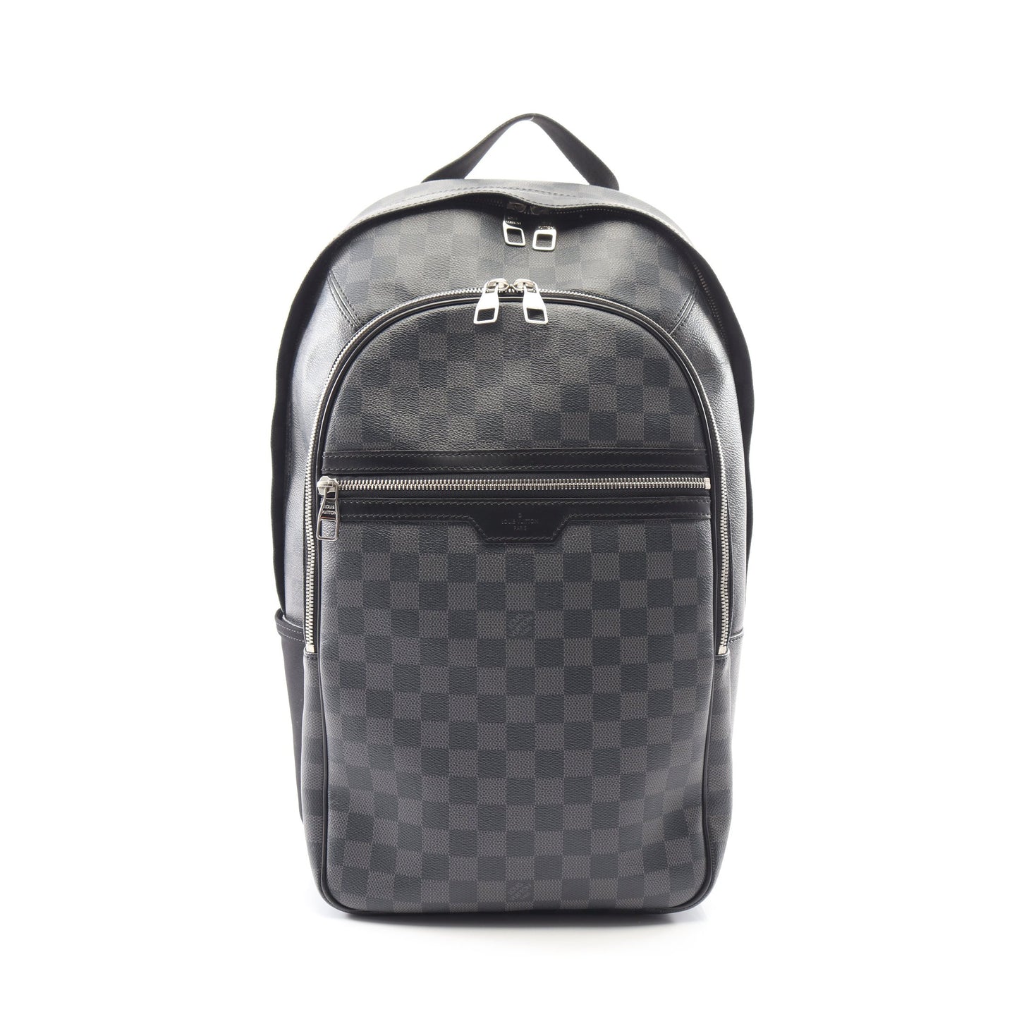 ミカエル ダミエグラフィット バックパック リュックサック PVC レザー ブラック ルイヴィトン バッグ LOUIS VUITTON