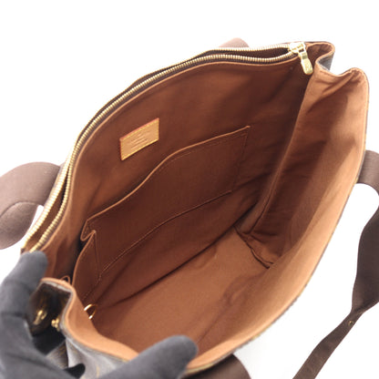 カバ ボブール モノグラム ショルダーバッグ トートバッグ PVC レザー ブラウン ルイヴィトン バッグ LOUIS VUITTON
