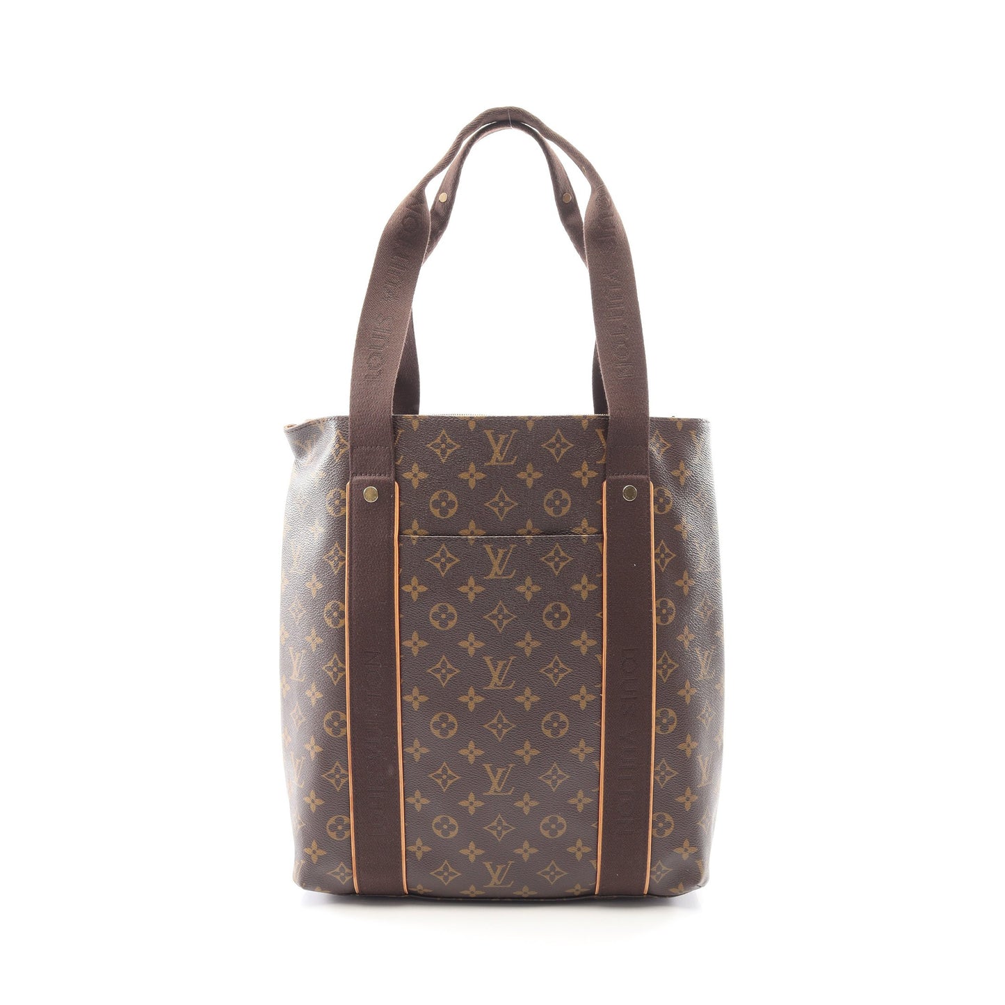 カバ ボブール モノグラム ショルダーバッグ トートバッグ PVC レザー ブラウン ルイヴィトン バッグ LOUIS VUITTON