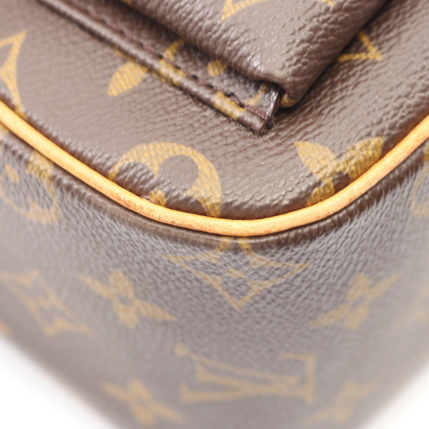 ヴィバシテGM モノグラム ショルダーバッグ PVC レザー ブラウン ルイヴィトン バッグ LOUIS VUITTON