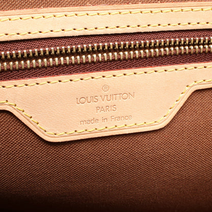 カバメゾ モノグラム ショルダーバッグ トートバッグ PVC レザー ブラウン ルイヴィトン バッグ LOUIS VUITTON